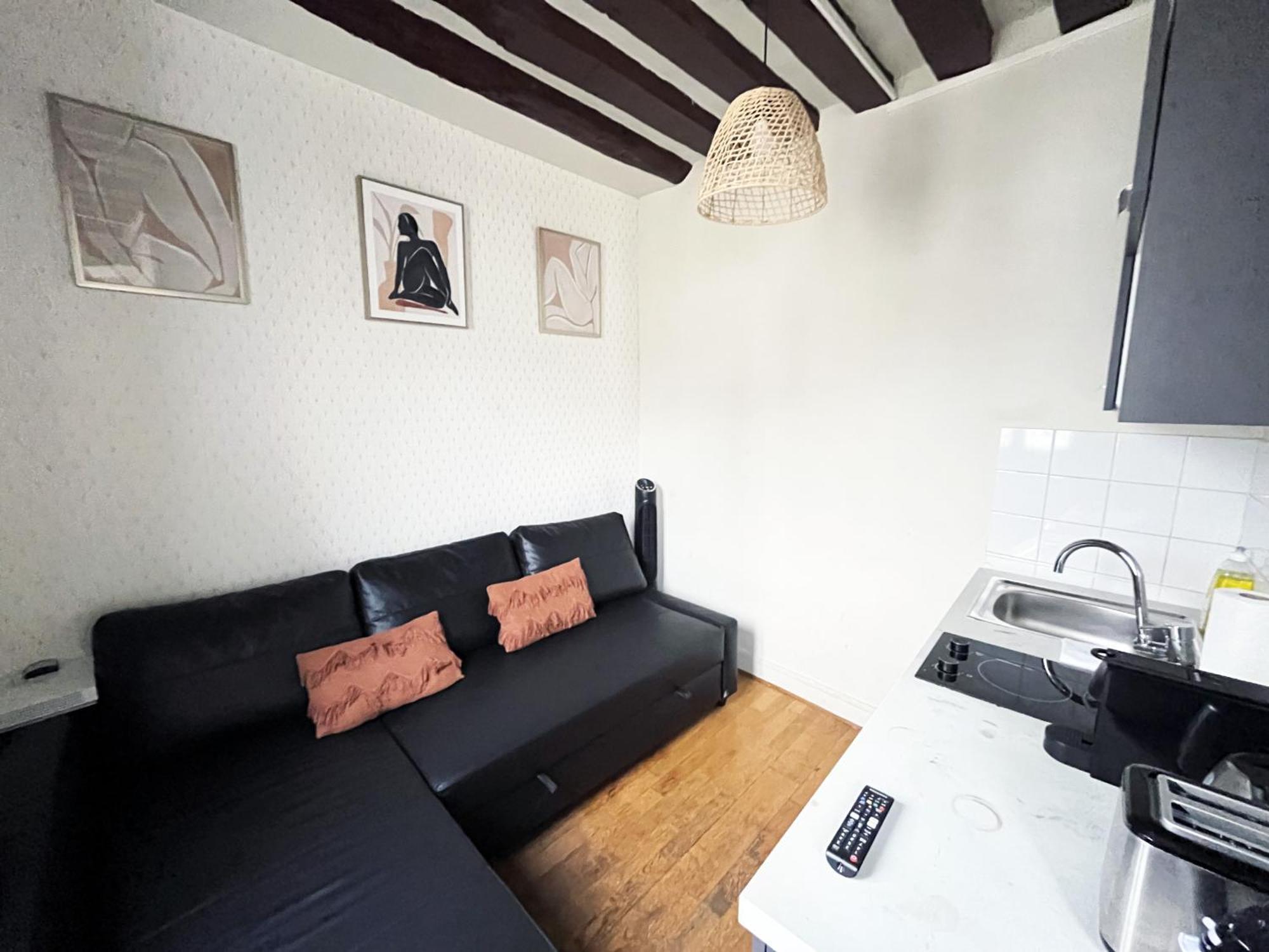 164 - Charming Studio In Center Of باريس المظهر الخارجي الصورة