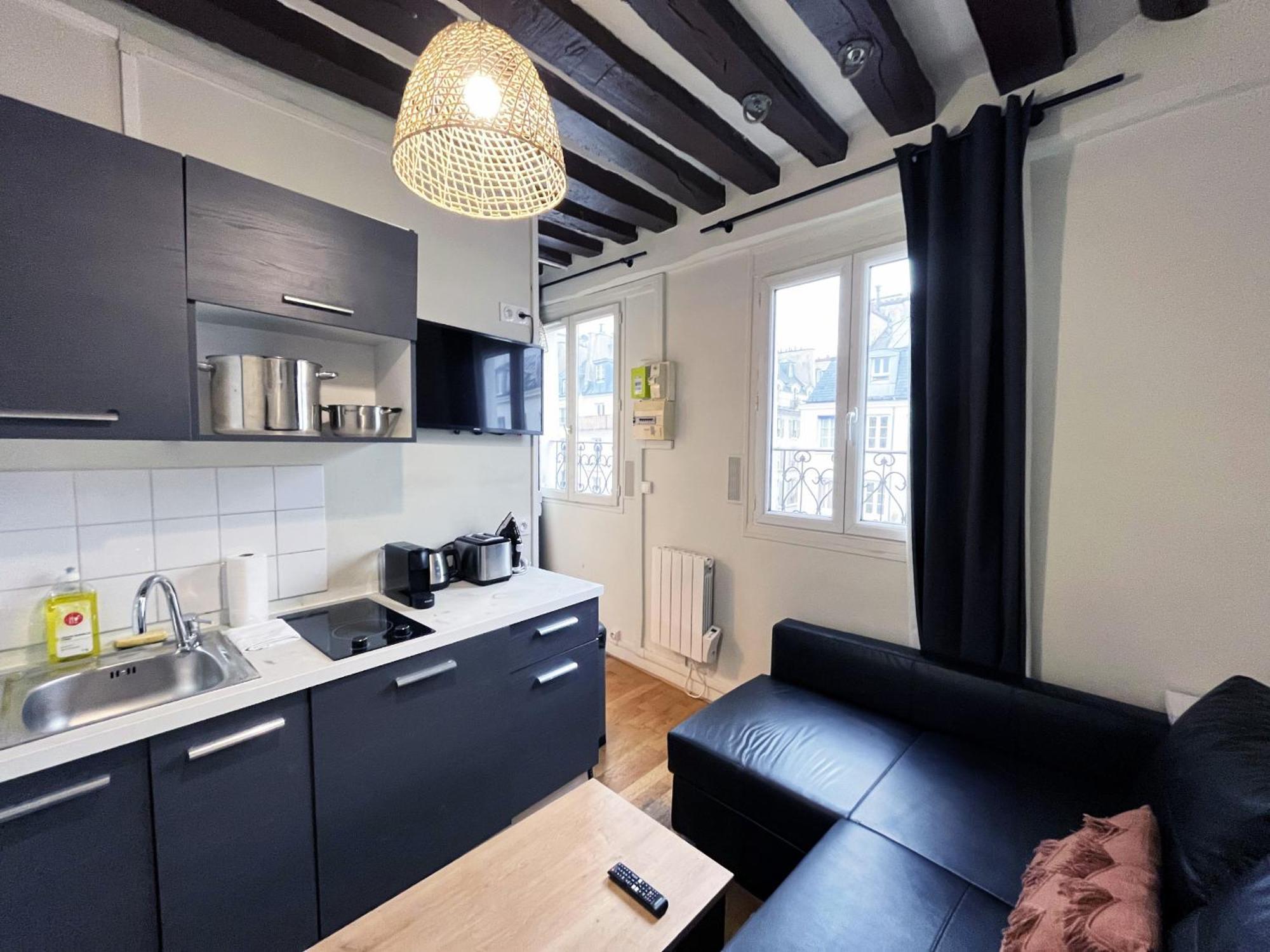 164 - Charming Studio In Center Of باريس المظهر الخارجي الصورة