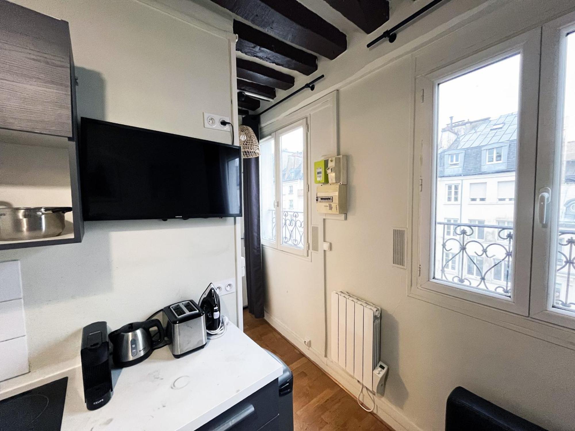 164 - Charming Studio In Center Of باريس المظهر الخارجي الصورة